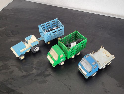 Tonka blechspielzeug traktor - tonka,
