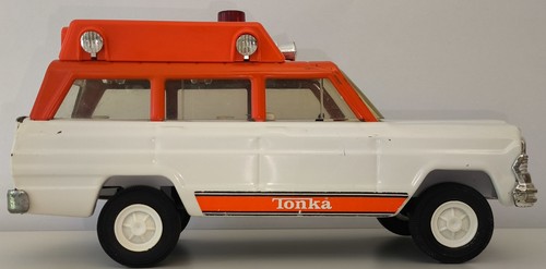Tonka jeep rettungswagen - jeep,